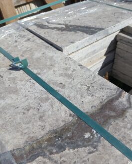 Treapta silver 33*61*3 cm rotunjita